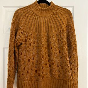 Madewell Women's Knit Sweater - Brown - Sz M